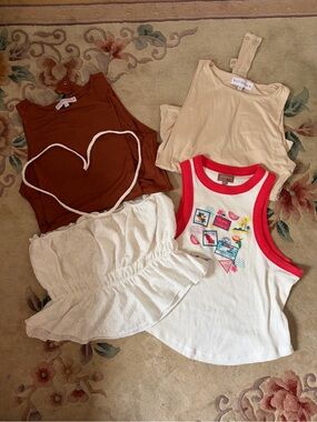 Boutique Women’s Bodysuit & Tank Top Lot Size Large